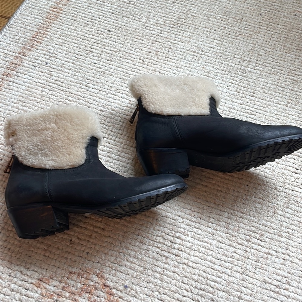 Bottines Teddy Boots Zadig & Voltaire - Marron Cuir - Pointure 36 - Neuves Avec Étiquettes